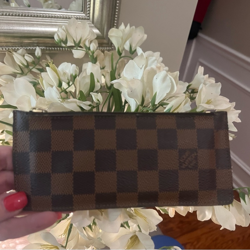 Louis Vuitton Josephine wallet insert Damier Ebene